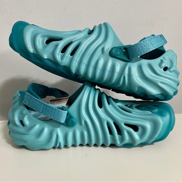 Crocs x Salehe Bembury “Blue Tide” Men’s Size 11 Pollex Clogs - Picture 6 of 8